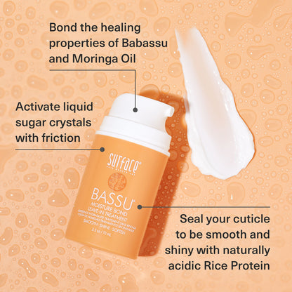 SUR BASSU MOISTURE BOND LEAVE IN TRTMT