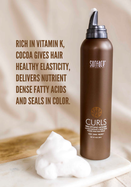 SUR CURLS FIRM STYLING MOUSSE 8 oz