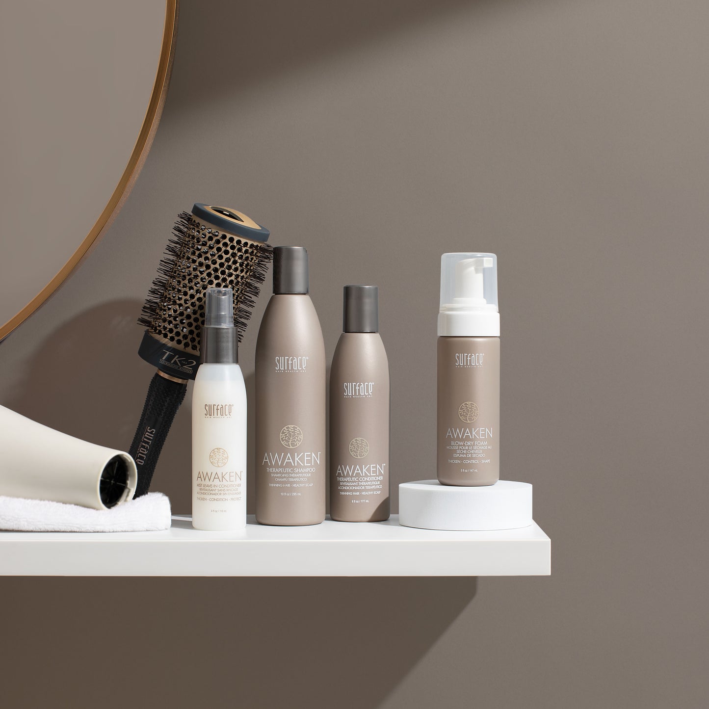 SUR AWAKEN BLOW DRY FOAM 5oz