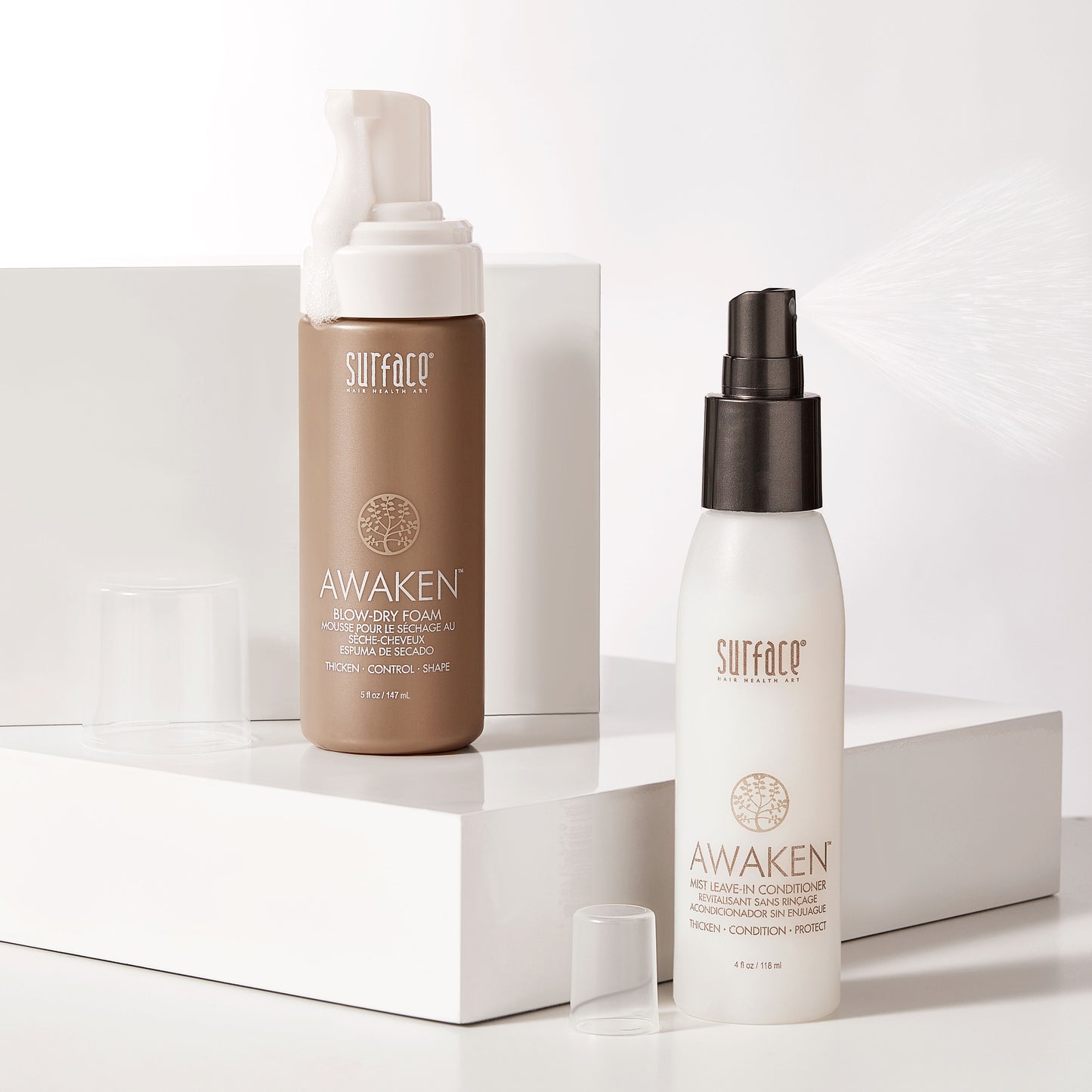SUR AWAKEN BLOW DRY FOAM 5oz