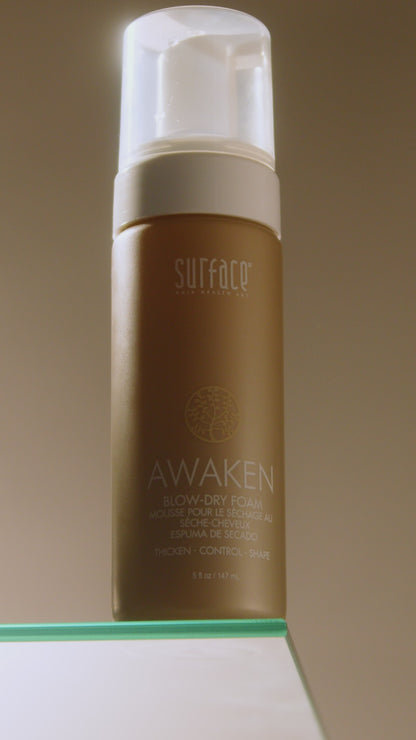 SUR AWAKEN BLOW DRY FOAM 5oz